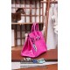 Hermès Birkin 25 Rose Shocking Matte Alligator Palladium Hardware Hermès Birkin 25 Rose Shocking Matte Alligator Palladium Hardware