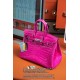 Hermès Birkin 25 Rose Shocking Matte Alligator Palladium Hardware Hermès Birkin 25 Rose Shocking Matte Alligator Palladium Hardware