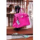 Hermès Birkin 25 Rose Shocking Matte Alligator Palladium Hardware Hermès Birkin 25 Rose Shocking Matte Alligator Palladium Hardware