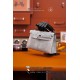 Hermès Mini Kelly Sellier Ombre Varanus Salvator Lizard Palladium Hardware Hermès Mini Kelly Sellier Ombre Varanus Salvator Lizard Palladium Hardware