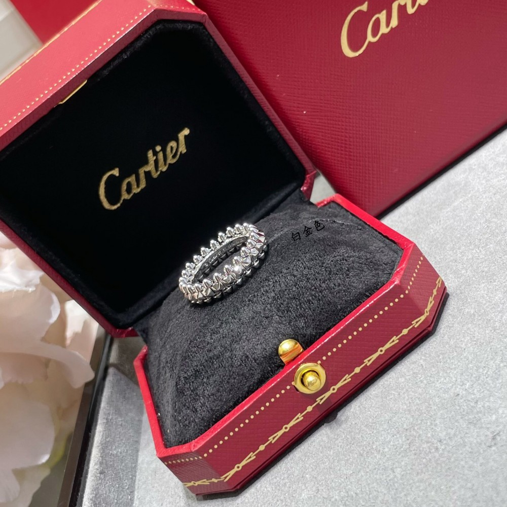 Cartier Brand Cartier Crash Ring CARTIER Crash De Cartier White Gold