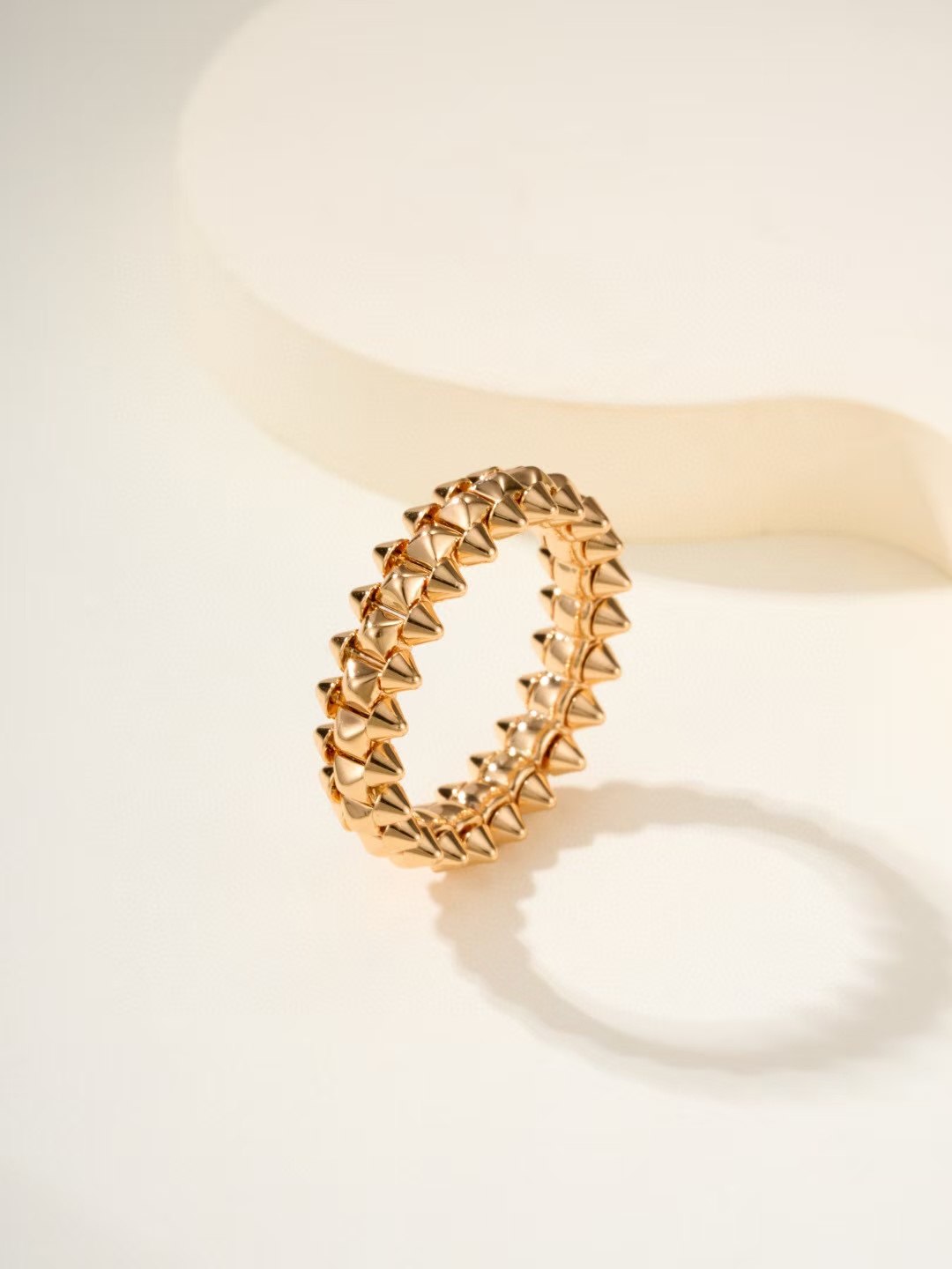 Cartier Brand Cartier Crash Ring CARTIER Crash De Cartier Rose Gold