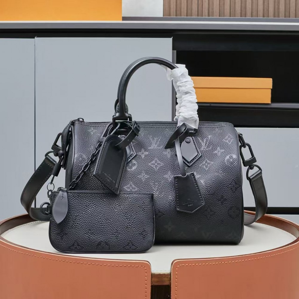 LOUIS VUITTON Speedy P9 Bandoulière 25 Autres Cuirs Monogram Black