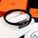 Tournis leather jewellery Hermes Grey in Leather