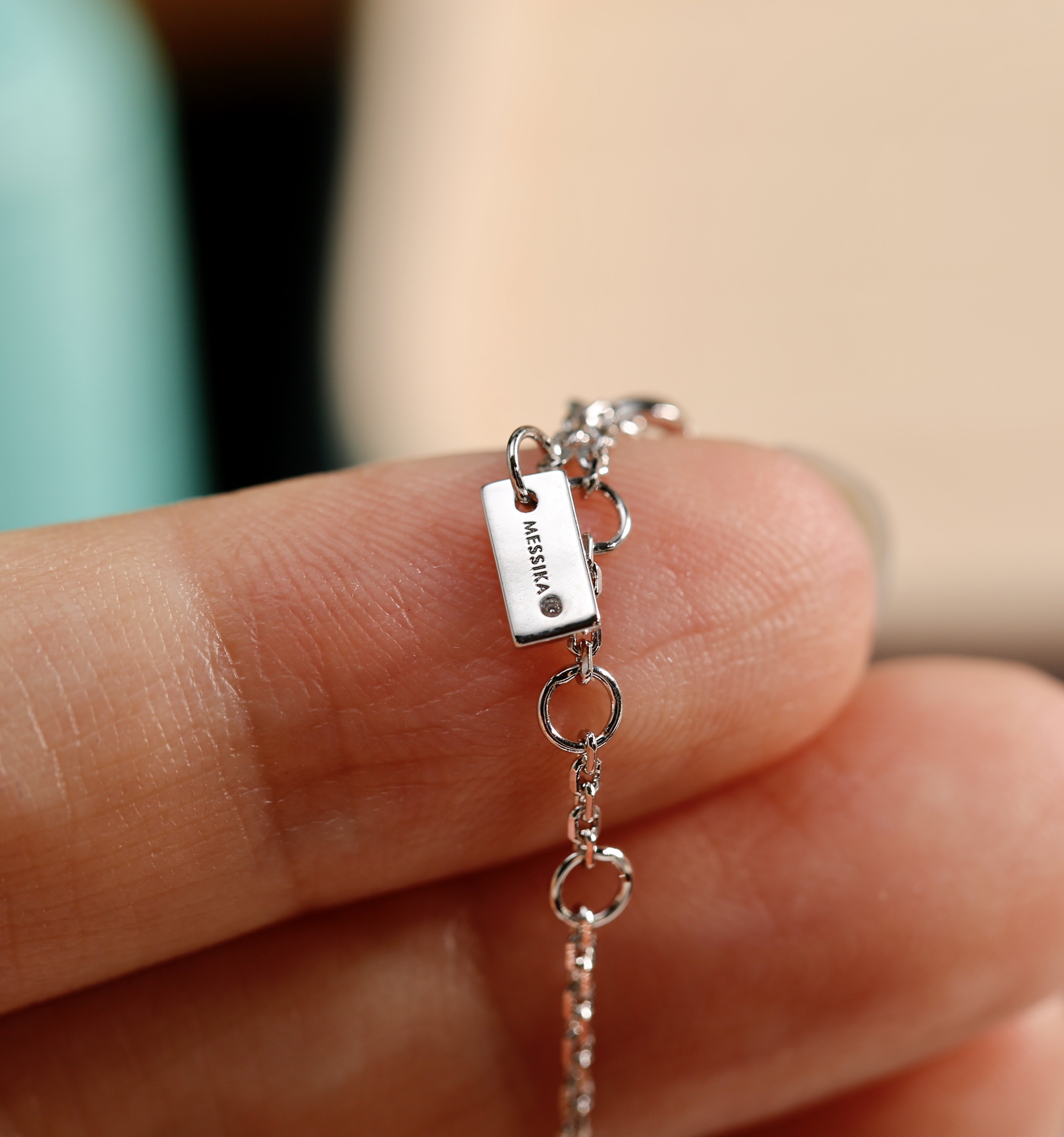 MESSIKA Baby Move Pavé White Gold Diamond Bracelet